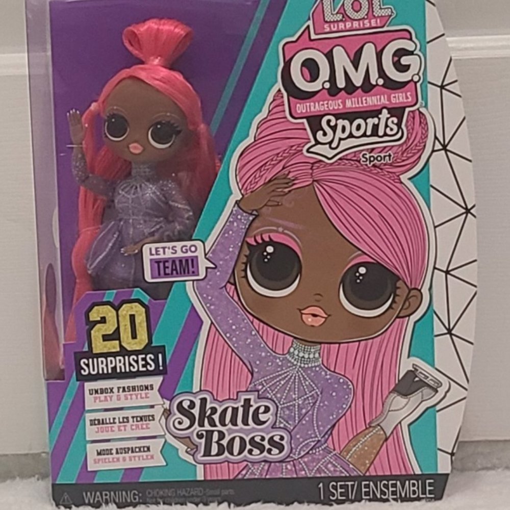 LOL Surprise Limited Edition Skate Boss With 20 Surprises Fashion Doll